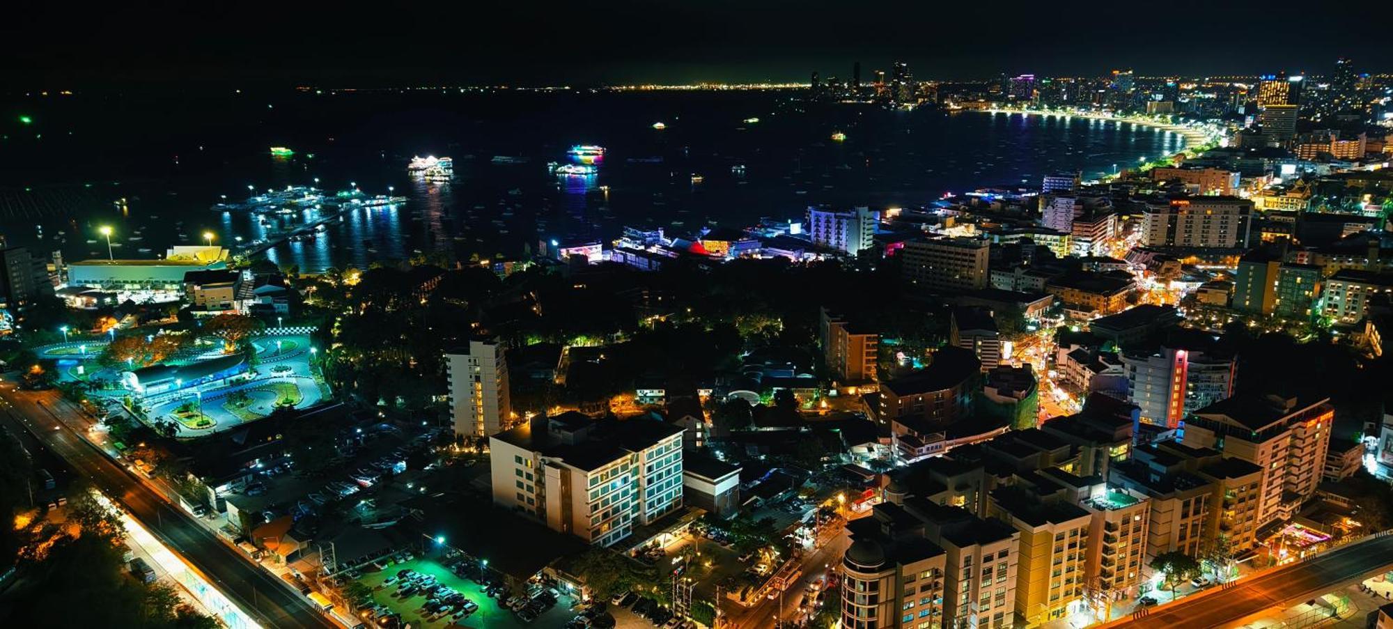 South Pattaya Condo Delux Sea View Near Walking Street Exterior foto