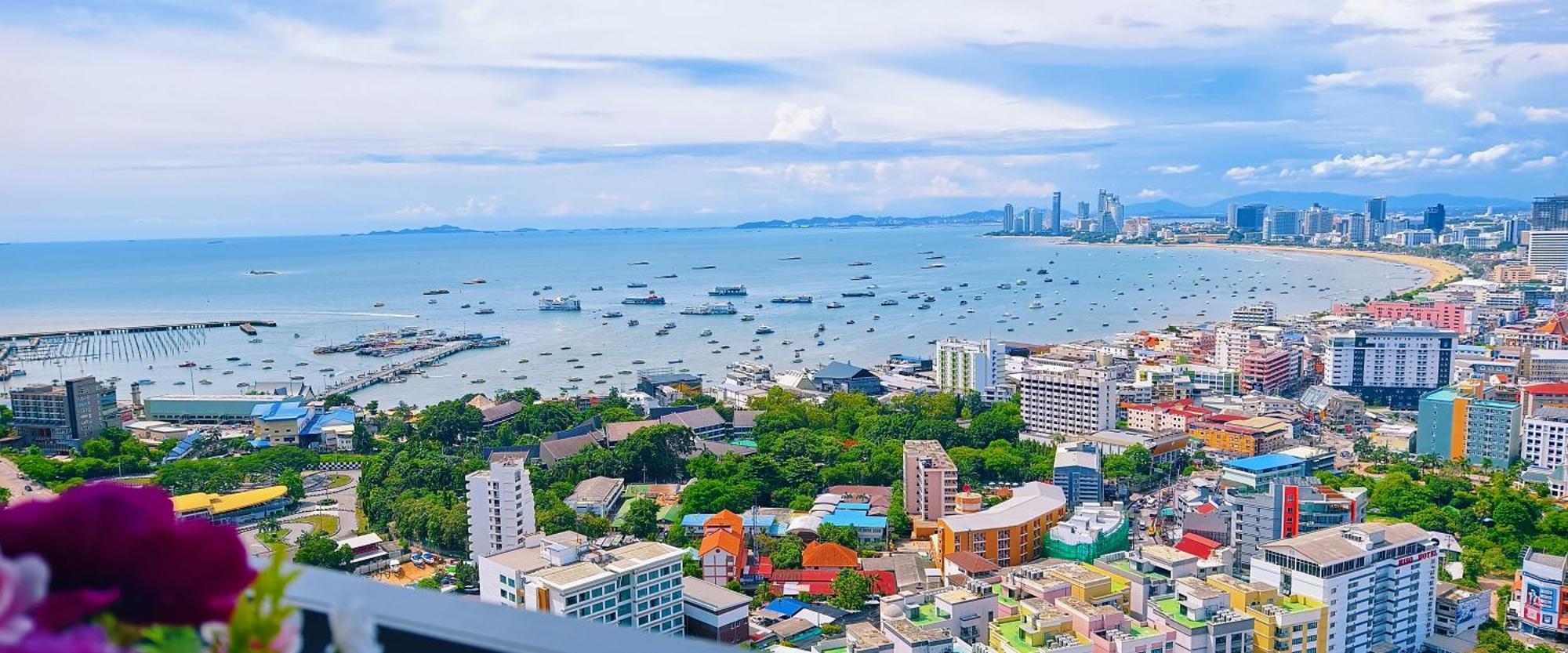 South Pattaya Condo Delux Sea View Near Walking Street Exterior foto